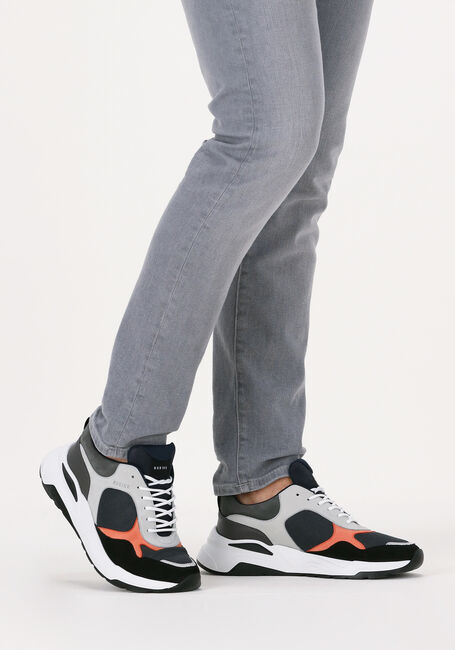 NUBIKK Baskets basses DUSK MARINE en gris - large