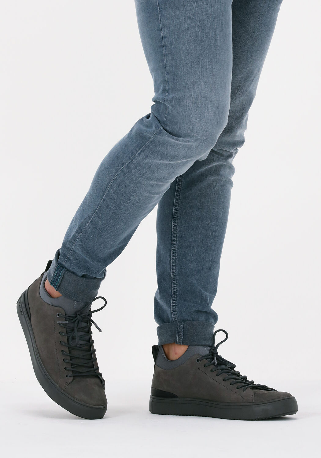 Grijze BLACKSTONE Lage sneakers SG18 Omoda