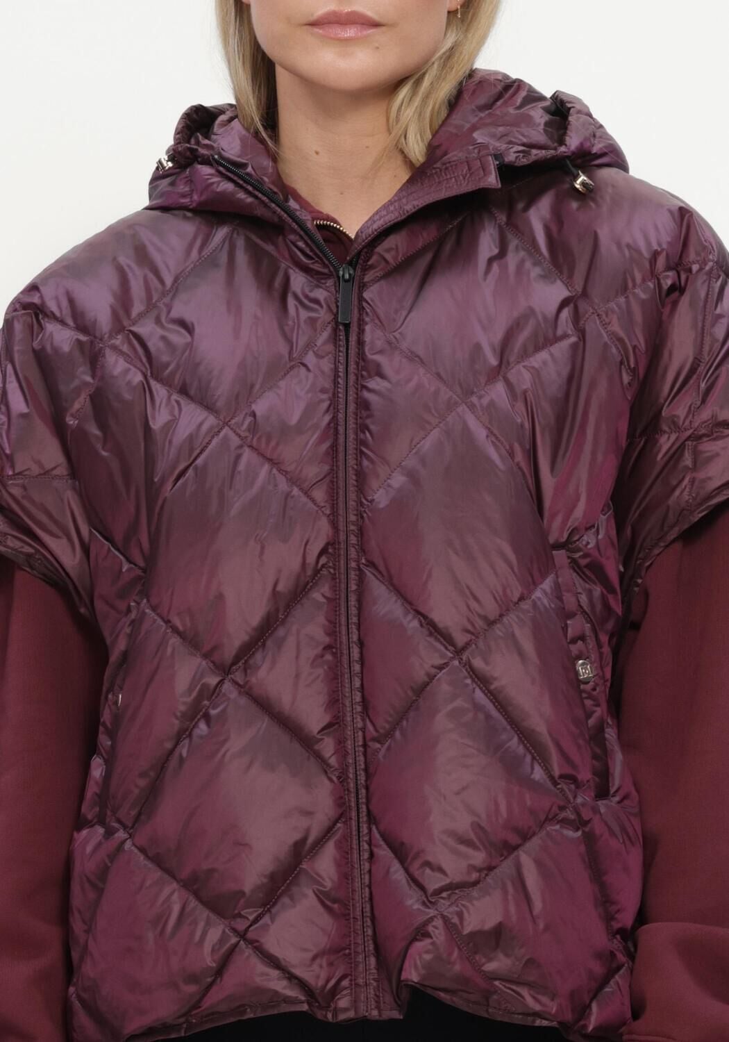 DEBLON SPORTS Veste sans manches BOWIE CAPE Bordeaux - large