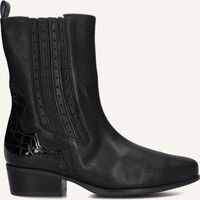 Zwarte GABOR Enkellaarsjes 674.1 - medium