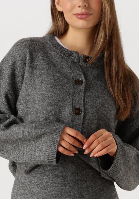 Grijze EDITED Vest KONNY CARDIGAN - large