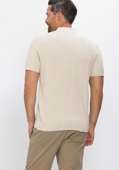 Beige PROFUOMO Polo POLO SS COTTON LINEN - large
