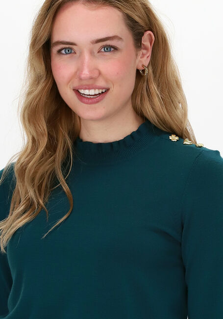 FABIENNE CHAPOT Pull MOLLY FRILL PULLOVER en vert - large