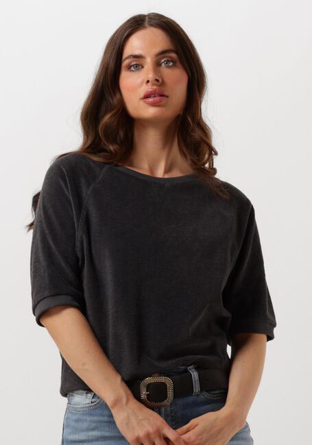 BY-BAR Haut NEVA SLUB TOP Gris foncé - large