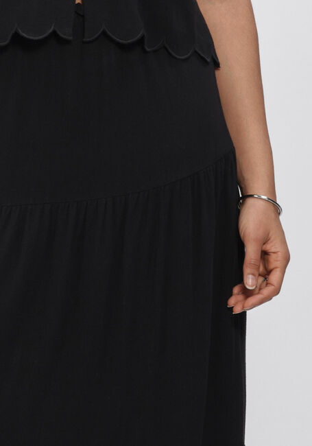 OBJECT Jupe maxi OBJSANNE MW LONG LAYER SKIRT en noir - large