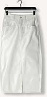 Zilveren Y.A.S. Maxirok YASSILVA DENIM HW MIDI SKIRT Zilveren Y.A.S. Maxirok YASSILVA DENIM HW MIDI SKIRT - medium
