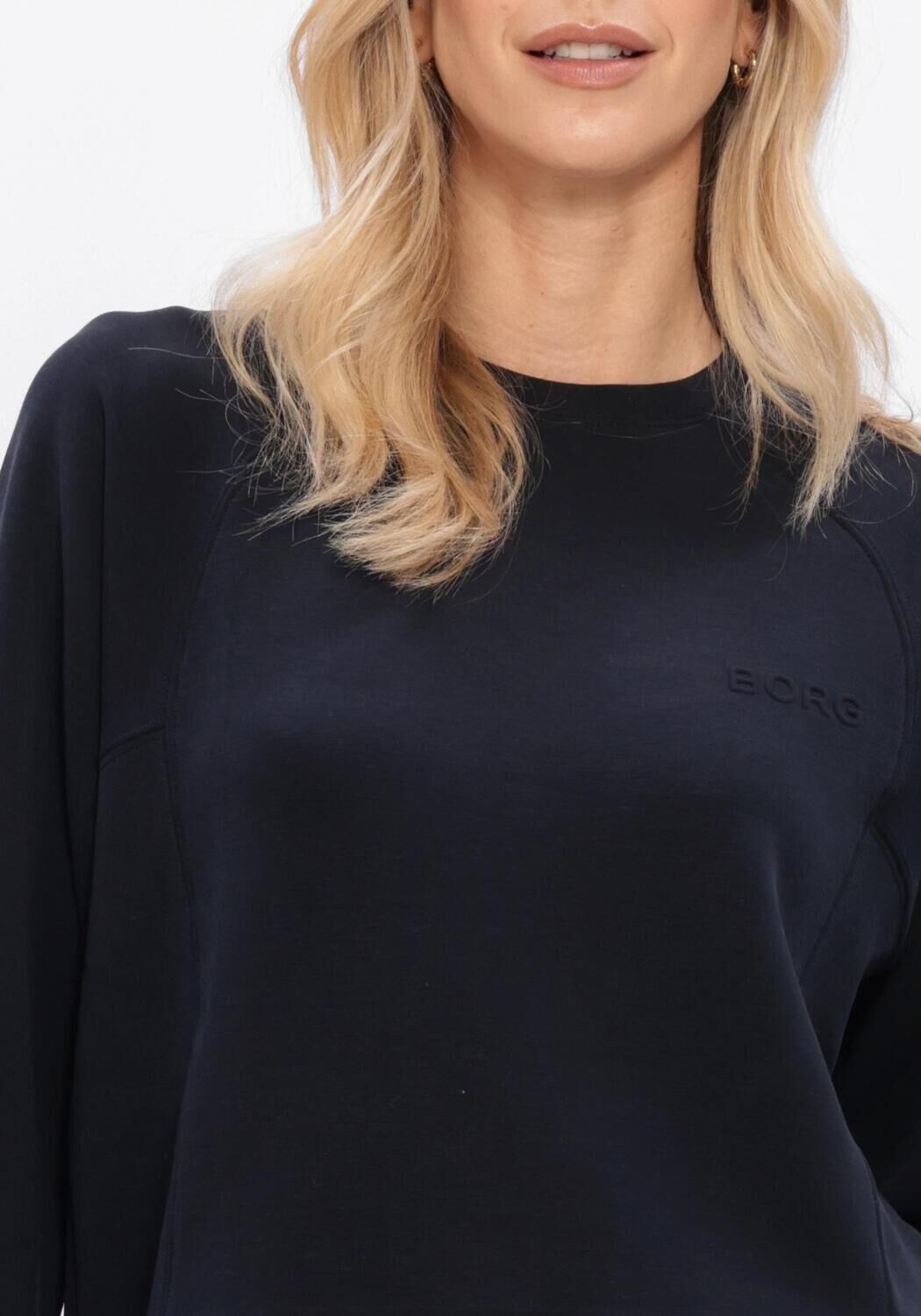 BJORN BORG Chandail STUDIO SOFT SWEATSHIRT Bleu fonc&eacute; - large