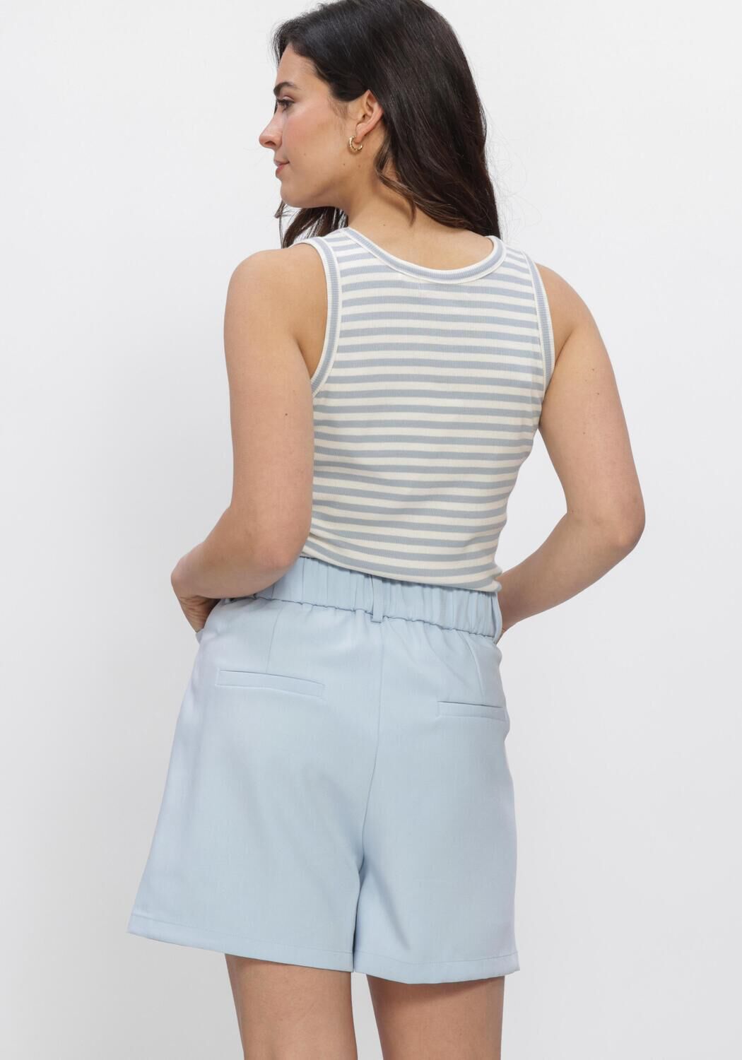 Blauwe NUKUS Top STEFFIE SINGLET - large