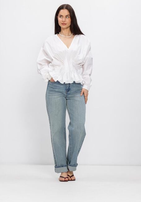 Witte COPENHAGEN MUSE  CMPOPLIN-BLOUSE - large