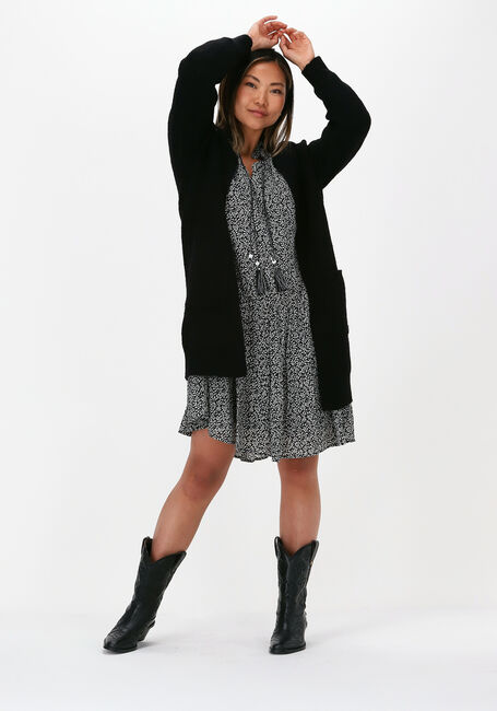 SELECTED WOMEN Gilet SLFLULU LS KNIT LONG CARDIGAN en noir - large