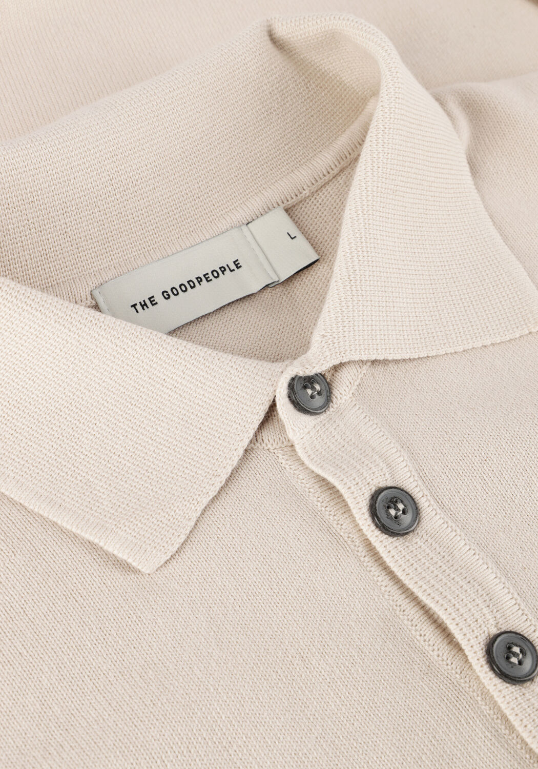 THE GOODPEOPLE Polo KAI en beige - large