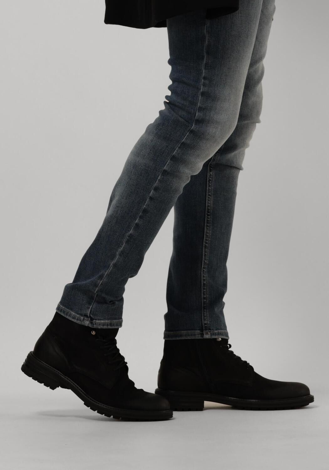 PANTOFOLA D'ORO Bottines &agrave; lacets CAMPIGLIO HIGH PELLE en noir - large