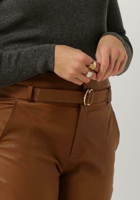 EST'SEVEN Pantalon EST’JESS TROUSER en cognac - large