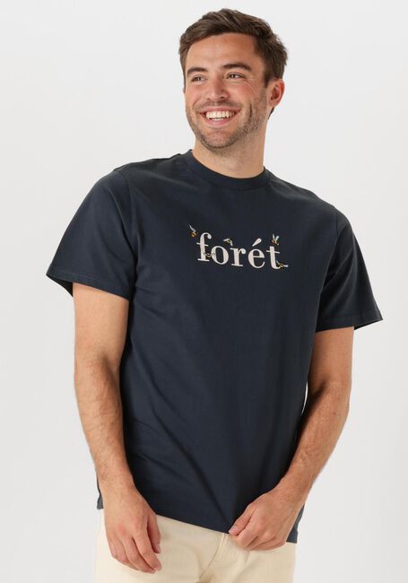 FORÉT T-shirt AMBER BEE T-SHIRT Bleu foncé - large