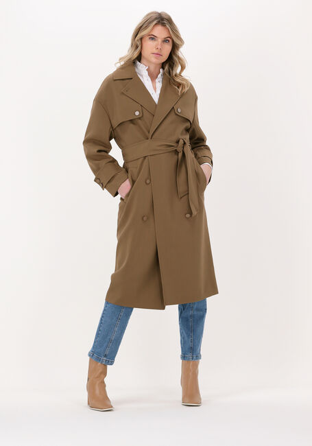 Bruine SECOND FEMALE Jassen SILVIA CLASSIC TRENCHCOAT - large