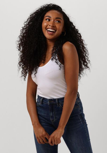 SUMMUM Haut TOP CROSSBAND (3S3720) en blanc - large