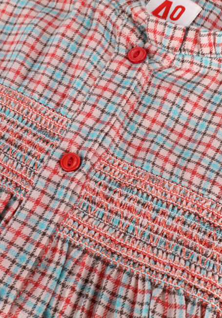 AO76 Blouse INUIT RED CHECK SHIRT en rouge - large