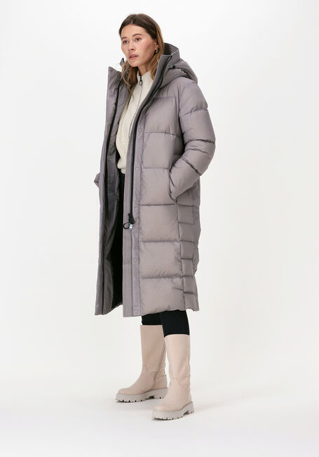 Grijze KRAKATAU Gewatteerde jas QW326 - large