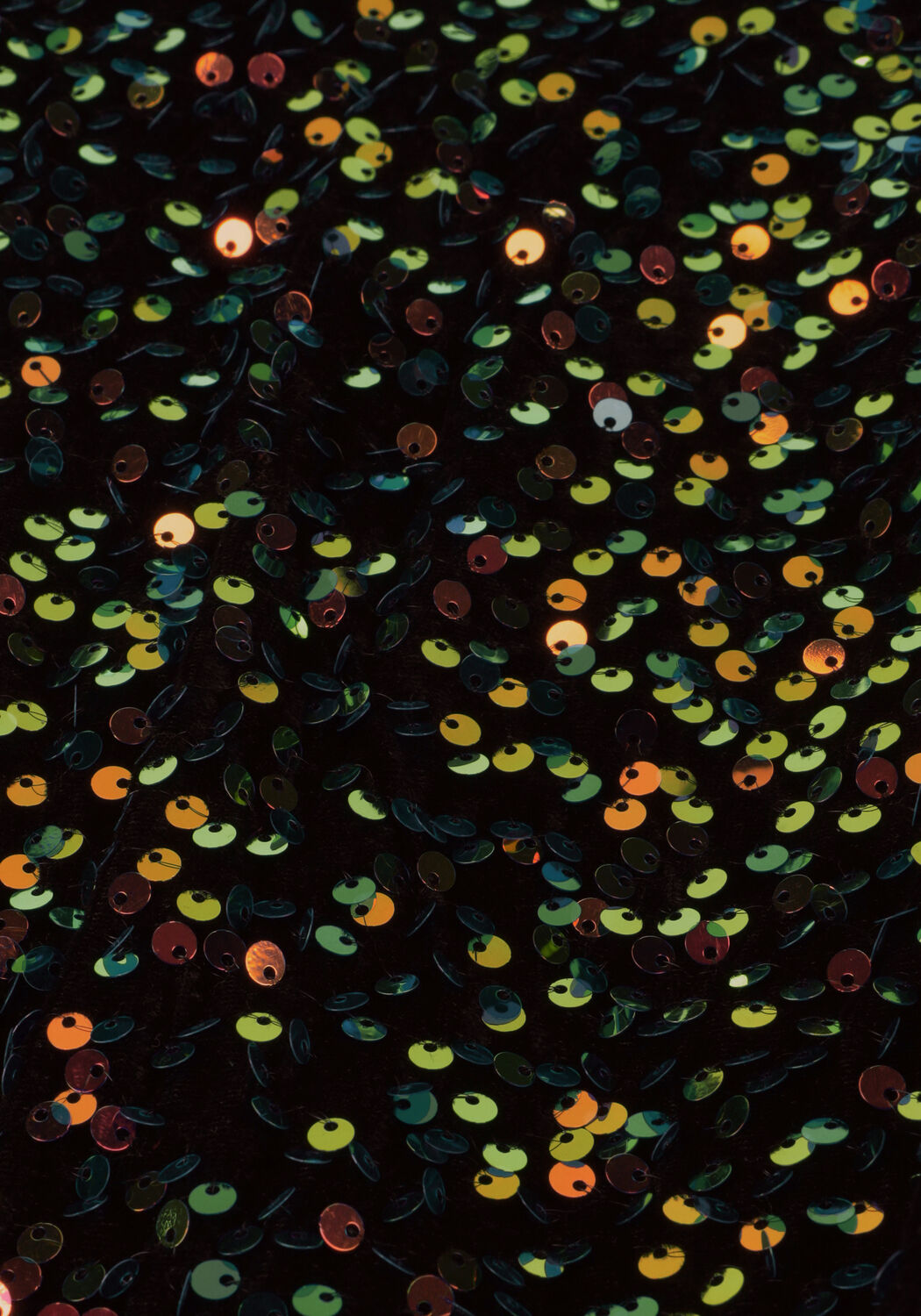 COLOURFUL REBEL Mini robe TINA SEQUINS STRAIGHT DRESS en multicolore - large