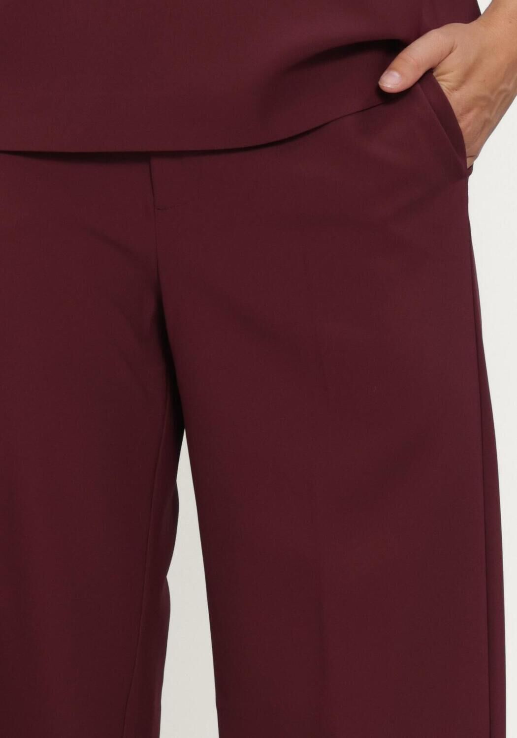 Bordeaux MOS MOSH Wijde broek MMLEYA MILEY PANT - large