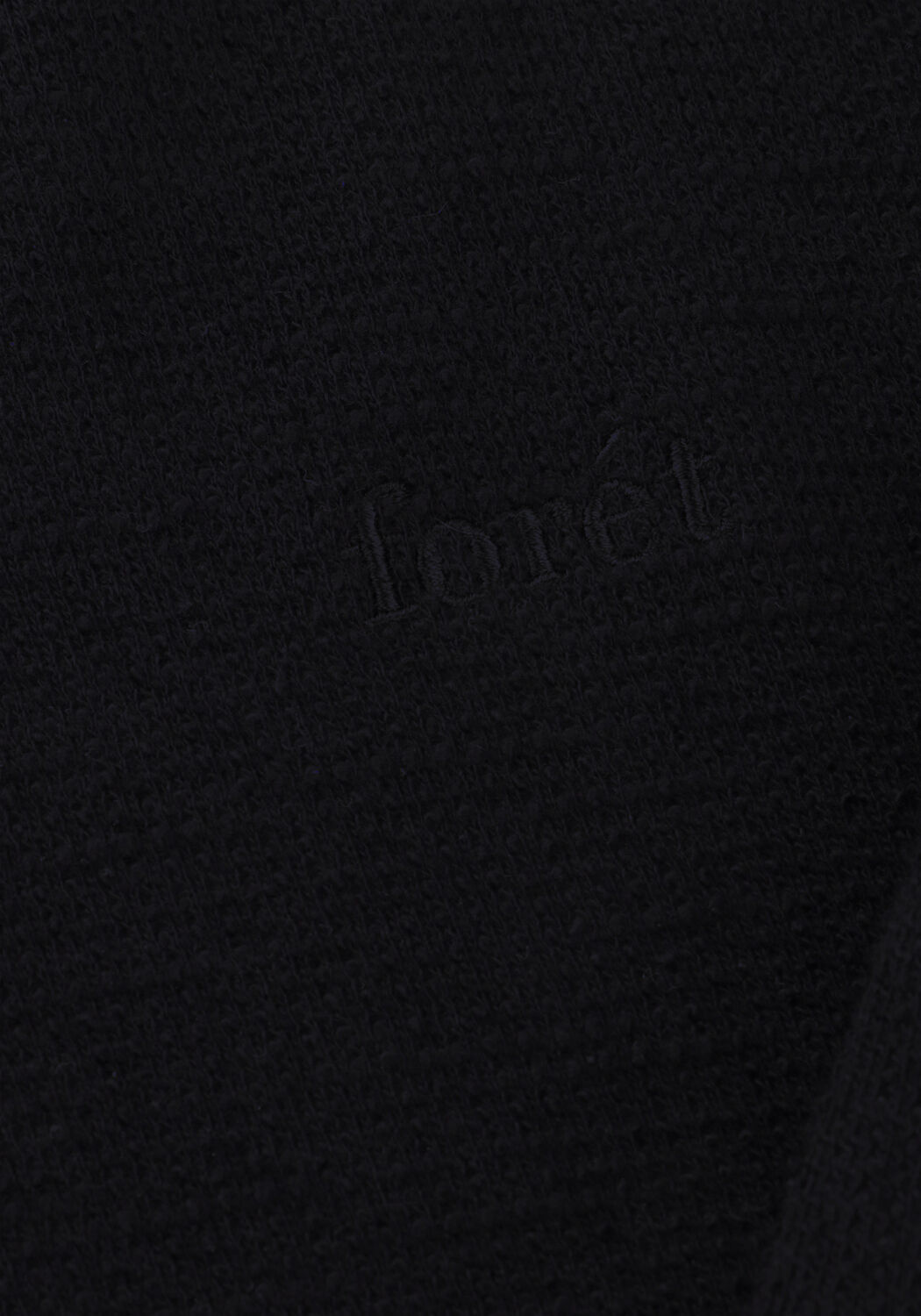 Zwarte FOR&Eacute;T T-shirt FIR T-SHIRT - large