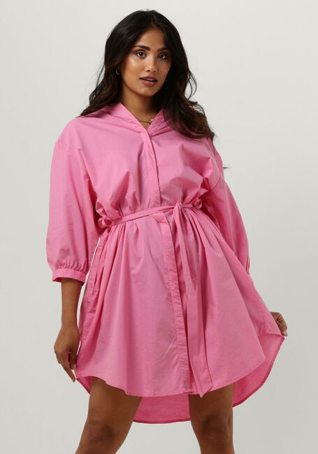 MSCH COPENHAGEN Mini robe MSCHABIELLA 3/4 SHIRT en rose - large
