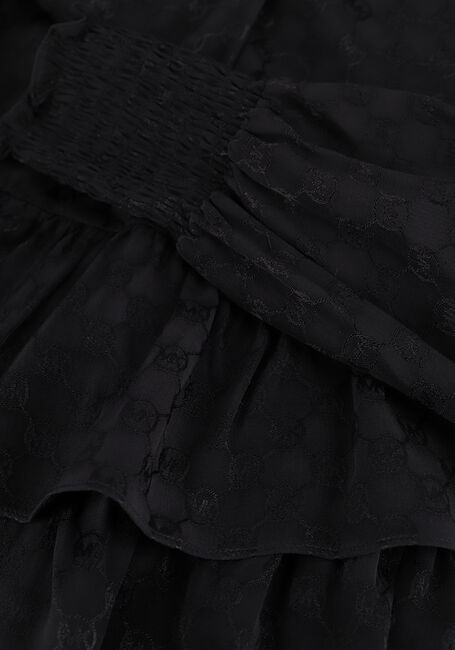 Zwarte MICHAEL KORS Mini jurk JULIA MK LOGO JDQ DRESS - large