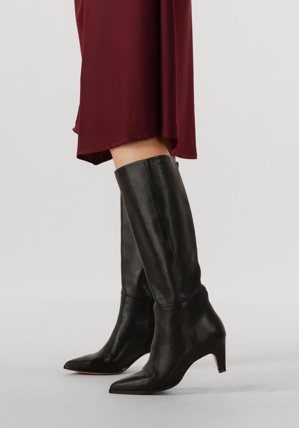 VIA VAI Bottes hautes LINA PERRI en noir - large