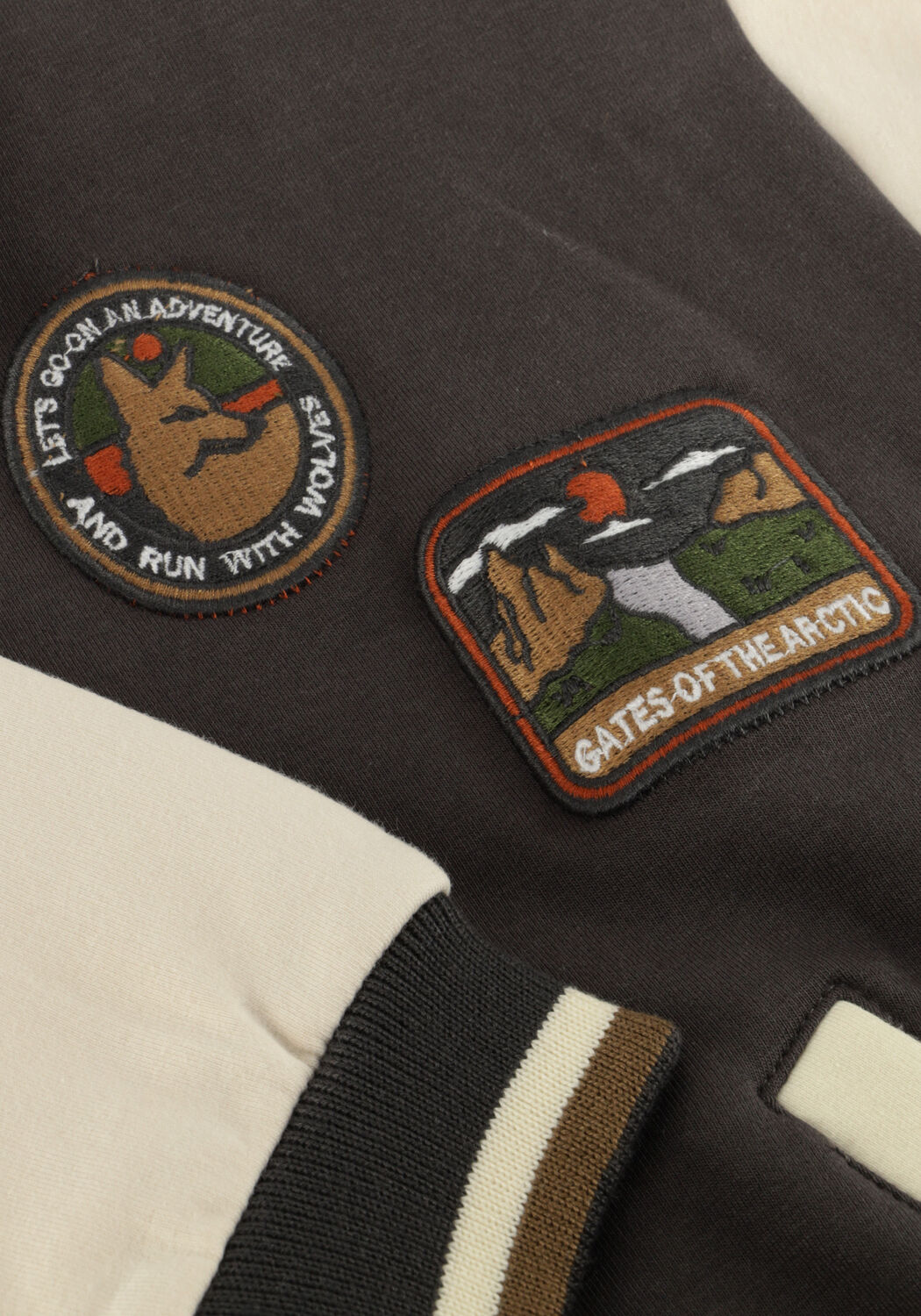 Donkergrijze YOUR WISHES Jack GATES OF THE ARTIC BOMBER - large