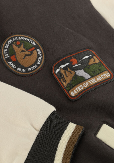 Donkergrijze YOUR WISHES Jack GATES OF THE ARTIC BOMBER - large