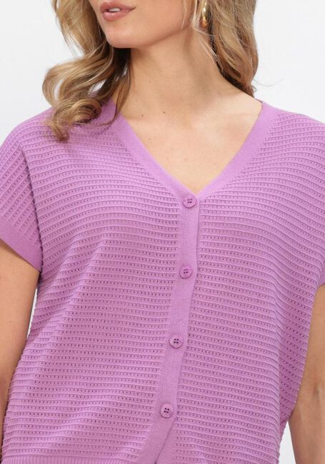 YDENCE Haut KNITTED TOP ELIN Lilas - large