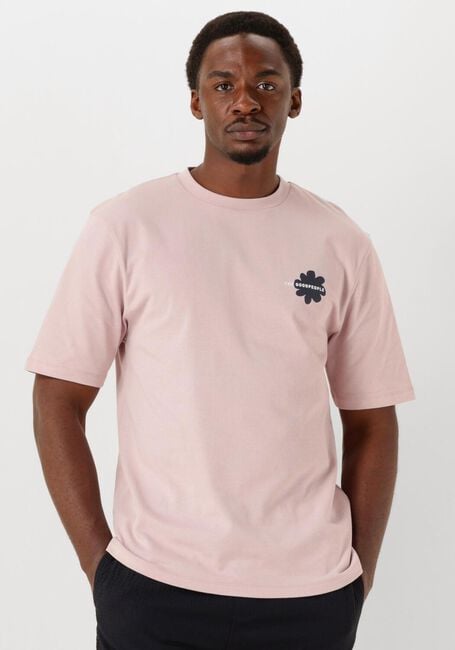 Roze THE GOODPEOPLE T-shirt TOBIAS - large