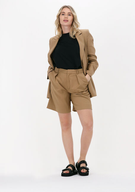 Camel GESTUZ Broeken/jumpsuits PAULA MW SHORTS - large