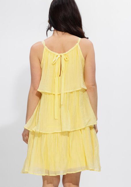 Gele MOVES Mini jurk MEJSE DRESS 4629 - large