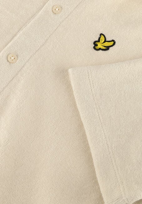 LYLE & SCOTT Polo SS TOWELLING SHIRT Cr&egrave;me - large