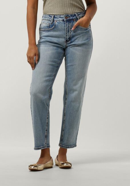 Lichtblauwe MY ESSENTIAL WARDROBE Mom jeans MOMMYMW 144 HIGH STRAIGHT Y - large