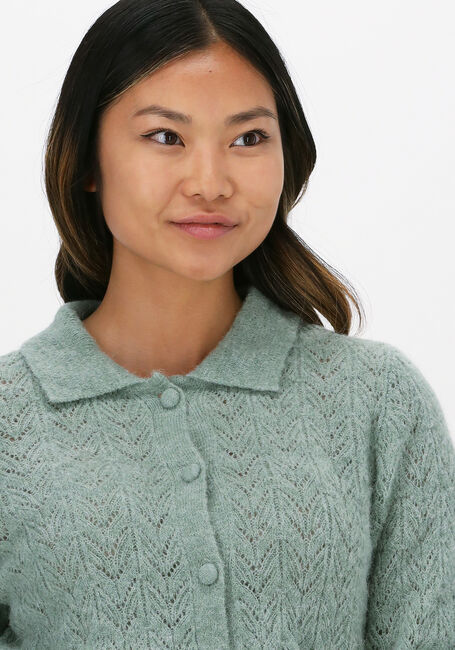 MSCH COPENHAGEN Gilet ODELIA ALPACA CARDIGAN en vert - large