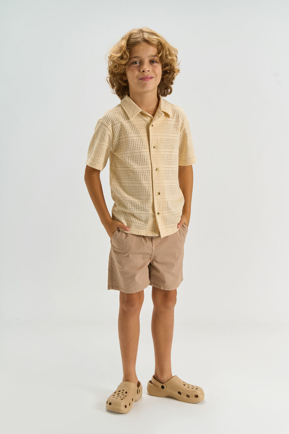THE NEW T-shirt TNTRUMAN Cr&egrave;me - large