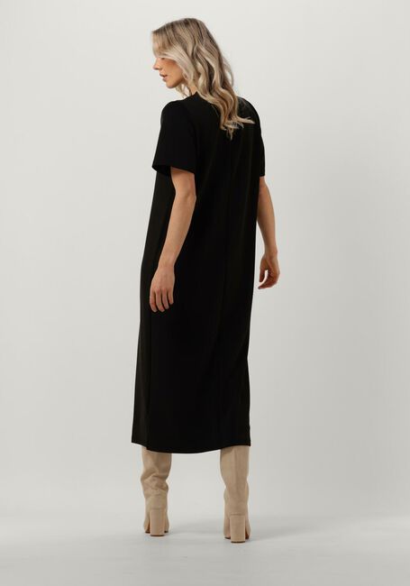 Zwarte MY ESSENTIAL WARDROBE Midi jurk MWELLE LONG DRESS - large