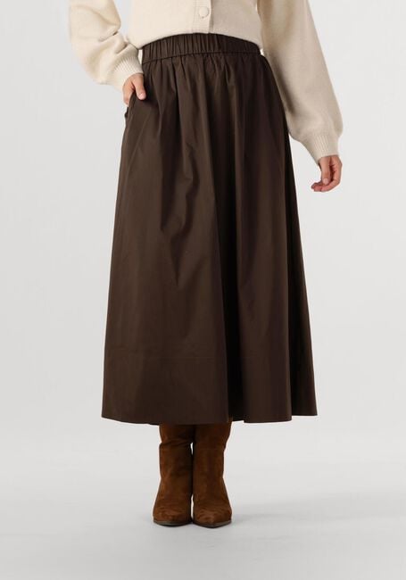 Bruine OMODA ATELIER Maxirok OM-DUNE SKIRT - large