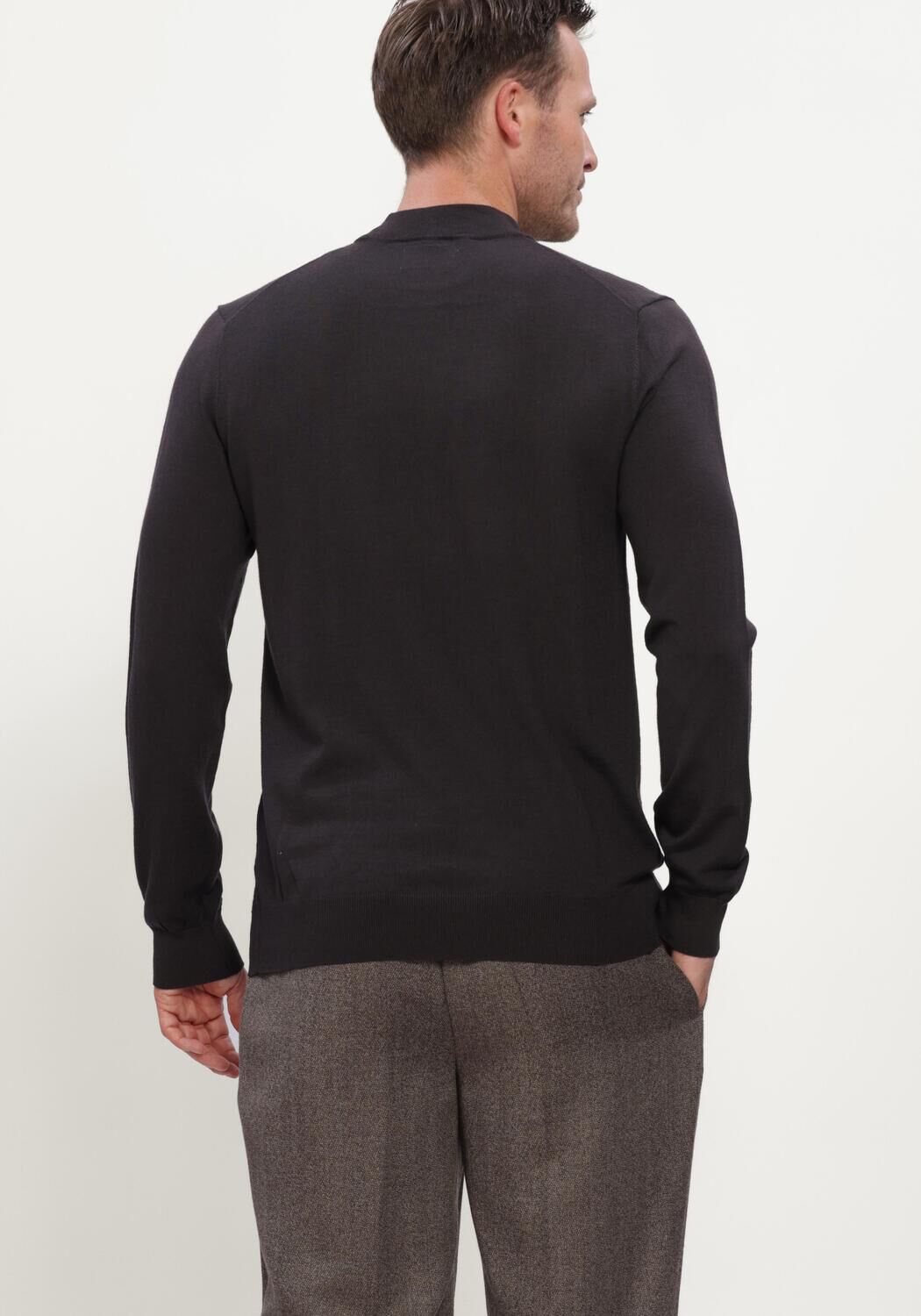 STEFANO LAURAN Pull TURTLE NECK MERINO en marron - large