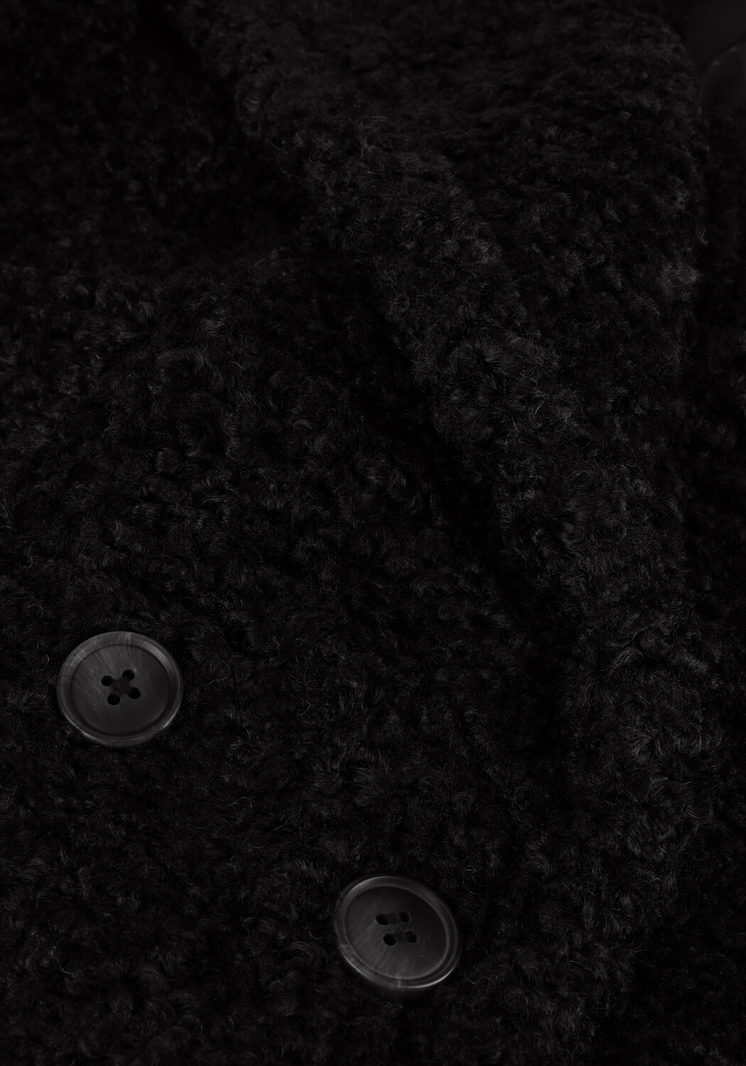 Zwarte NOTRE-V Gilet TEDDY GILET - large