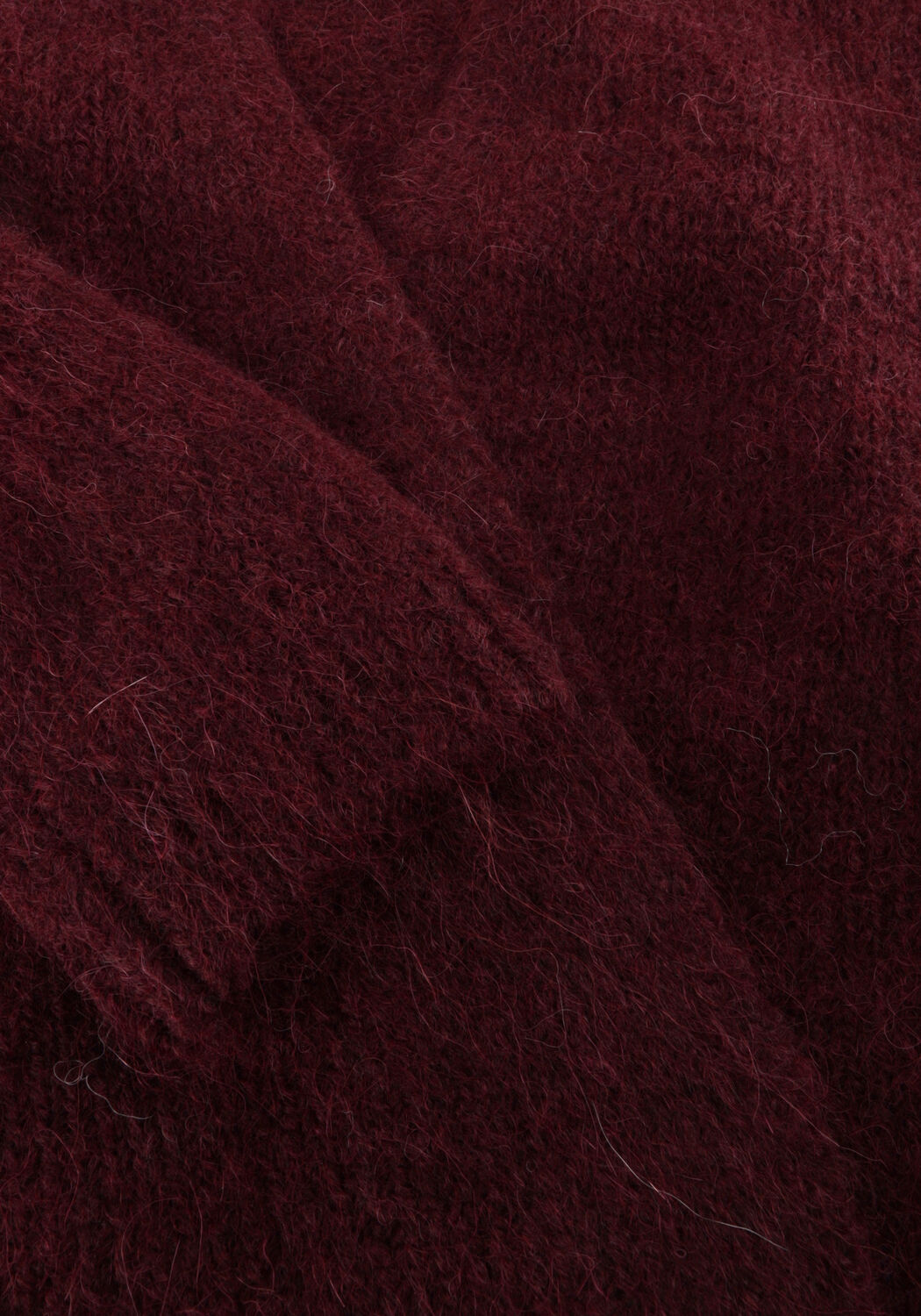 SELECTED WOMEN Pull SLFGABELLA LS KNIT BELT CARDIGAN Bordeaux - large