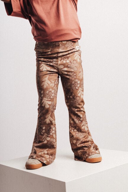 BAJE STUDIO Pantalon &eacute;vas&eacute; SARON Sable - large