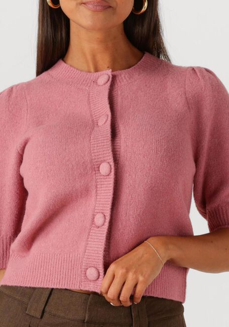 Roze NEO NOIR Vest TRUDY KNIT CARDIGAN - large