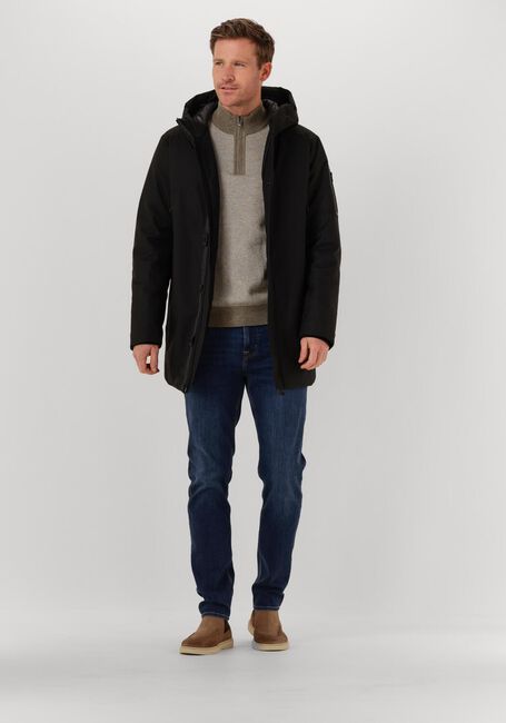 Zwarte BOSS GREEN Jassen OW_HEXATECH PARKA - large