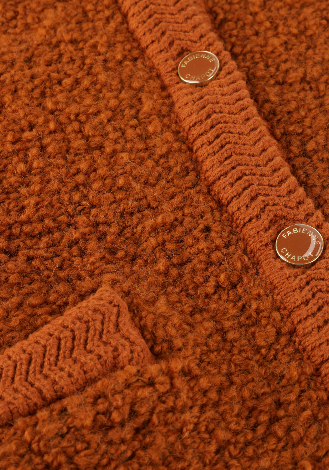 FABIENNE CHAPOT Pull MARCIA CARDIGAN 1 en marron - large