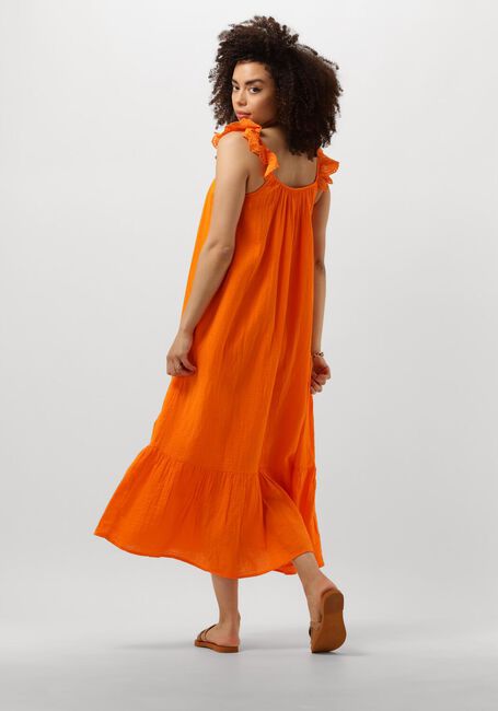 Y.A.S. Robe maxi YASLOULOU STRAP LONG DRESS en orange - large