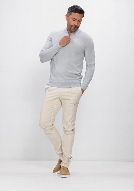 Blauwe STEFANO LAURAN Trui HALF ZIP ANDERS - large