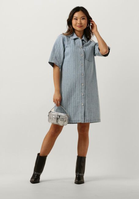 OBJECT Mini robe OBJSALI DENIM DRESS en bleu - large